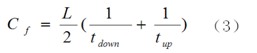 超声波流量计的工作原理公式3